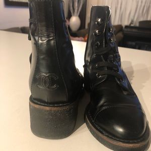 Gorgeous Chanel leather boots 🥾